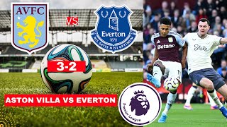 Aston Villa vs Everton 32 Live Stream Premier League Football EPL Match Score Commentary Highlights [upl. by Yltneb]