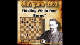 Tarrasch vs Romberg 1893  Tarraschs Web  chessclub0 [upl. by Nairod772]