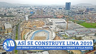 Lima 2019  Así se trabaja en la Villa de los atletas y en las instalaciones deportivas [upl. by Emaj]