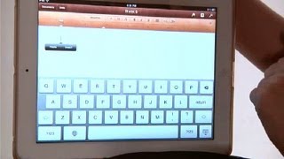 How to Make Columns in Pages on the iPad  iPad Help [upl. by Oremar45]