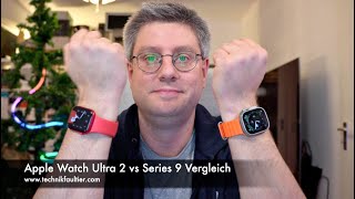 Apple Watch Ultra 2 vs Series 9 Vergleich [upl. by Ohaus264]