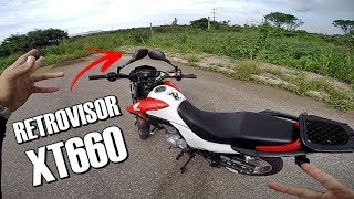 COMO COMPREI UMA MOTO ZERO KM SEM DINHEIRO RETROVISORES XT660 [upl. by Licko564]