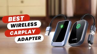 Best Wireless CarPlay Adapter  Top 5 Picks  Upgrade Your Driving Experience [upl. by Leaffar652]