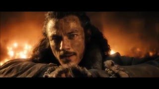 The Hobbit The Battle Of The Five Armies Smaugs death [upl. by Oilut]