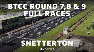 FULL RACES BTCC Round 7 8 amp 9 from Snetterton 🏁  ITV Sport [upl. by Channing997]