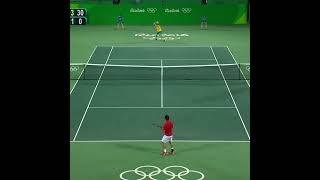 錦織圭 ドロップショット リオオリンピック2016  Kei Nishikori Rio Olympics [upl. by Nilra]