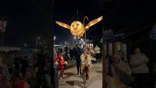 Christmas Owl in Trentham UK  🎄🦉christmas festival owl unitedkingdom [upl. by Audrey]