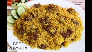 Beef Khichuri  গরুর মাংসের খিচুড়ি  Bangladeshi Khichuri Recipe [upl. by Ilaw]