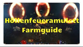 Diablo 3 Höllenfeueramulett Farmguide neue Qualstufen Update [upl. by Diehl]