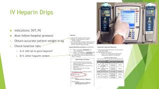 Continuous Heparin Infusions [upl. by Kordula]