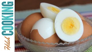 How to Make Easy Peel Boiled Eggs  Hilah Cooking [upl. by Sams]