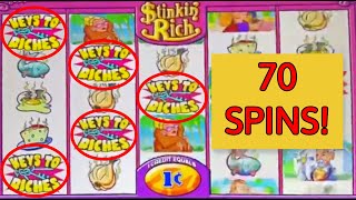 70 SPINS ON STINKIN RICH SUPER RARE [upl. by Nosylla]