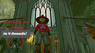 Wizard101How to Beat Malistaire the Undying in 4 Rounds [upl. by Cati]