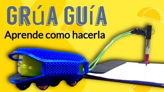 Aprende Cómo hacer la Grúa Guía para ayudar a dibujar escribir pintar personas con discapacidad [upl. by Grounds]