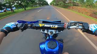 YAMAHA DT200 2 STROKE  PURE SOUND  GOPRO HERO 9 2 [upl. by Adnofal]