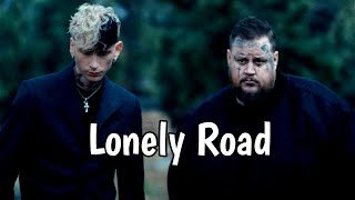 mgk amp jelly roll  Lonely Road Muisc Video slowed [upl. by Anekahs338]