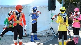 「海賊戦隊ゴーカイジャー」ショー Kaizoku Sentai Gokaiger 2012212 [upl. by Aneram]