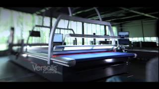 Lectra Leather Cutting Machine Versalis ® [upl. by Nilla]