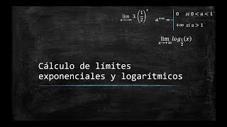 LÍMITES  Cálculo de límites de funciones exponenciales y logarítmicas [upl. by Sawtelle]