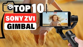 Top 10 Gimbals for Sony ZV1 Best Stabilizers for Smooth Footage [upl. by Ailati603]