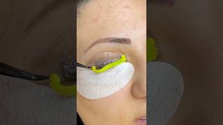 Lash lift tutorial lashes beautiful [upl. by Ahtikal]