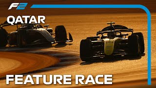 F2 Feature Race Highlights  2024 Qatar Grand Prix [upl. by Ennavoj]