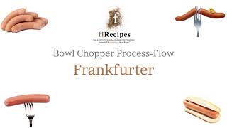 Bowl Chopper ProcessFlow for Frankfurter Sausages [upl. by Ttereve]