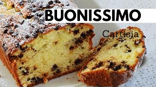 Plumcake Sofficissimo Senza Bilancia Ricotta e Fondente Golosissimo [upl. by Yonah]