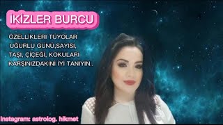 İKİZLER BURCU özellikleri tüyoları ugurlu günü sayisitaşıcicegi ve kokusu nelerdir [upl. by Anaitak]