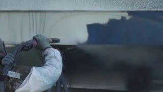 Marine AntiFouling Paint Removal With Dustless Blasting [upl. by Garlen]