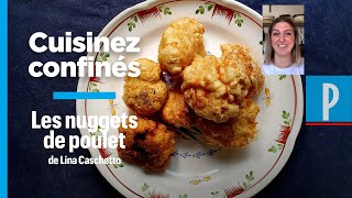 La recette des nuggets de poulet de la cheffe Lina Caschetto [upl. by Eiclek]