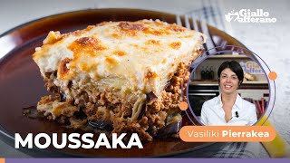 MOUSSAKA la RICETTA TRADIZIONALE GRECA della Chef Vasiliki Pierrakea😋🍆 [upl. by Florio]