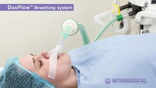 How to set up a DuoFlow™ single limb bilumen breathing system from Intersurgical [upl. by Yelnet]