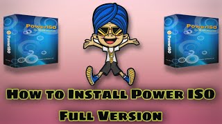 How to install Power ISO Full version with serial key  2022 tricks [upl. by Tisbee526]