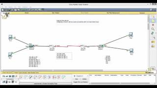 Configuring Two Routers with Switch using CLI in Cisco Packet Tracer [upl. by Lalat149]