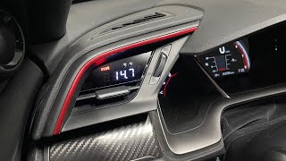 Make Your 10th Gen Civic Interior Way Nicer  P3 Gauge Install 2020 Civic Si [upl. by Ailaro120]