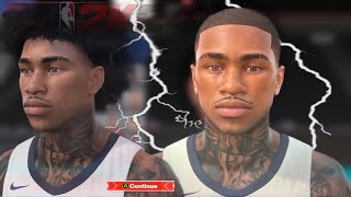 NBA2k24 Best Face Creation🔥 Menace [upl. by Yelnats]