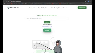 Phishing link and url checker using machine learning alogrithms [upl. by Edmee394]