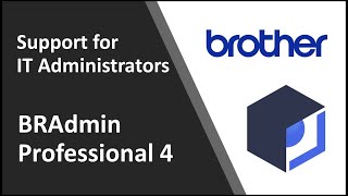 Use BRAdmin Professional 4 to apply one devices settings to your entire fleet  Brother [upl. by Zannini]