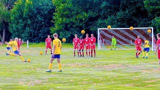 I SCORED A FREEKICK IN A MATCH FOR HASHTAG UNITED [upl. by Auqenehs7]