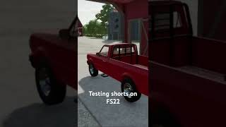 Testing shorts on elm creek FS22 [upl. by Annig]