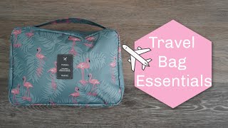 My Travel Toiletry Bag Essentials [upl. by Marcile]