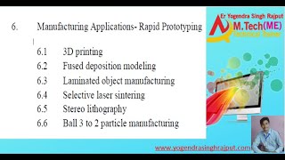 Rapid Prototyping in hindi Full Topic Covered According to Syllabus [upl. by Nylrebma]