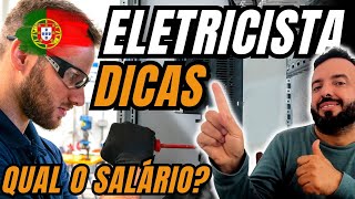 ELETRICISTA EM PORTUGAL  Saiba como conseguir trabalho Dicas e valores [upl. by Irisa]