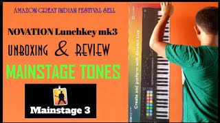 Novation Lunchkey MK3 Unboxing amp Review MAINSTAGE INDIAN TONES  Bungo Mutum [upl. by Eonak548]