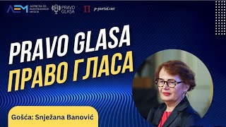 Pravo glasa S3E11 gošća Snježana Banović [upl. by Anad]