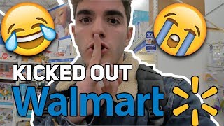 BEST HIDING SPOT EVER KICKED OUT OF WALMART [upl. by Nylatsirhc]