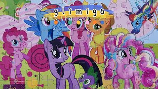 My Little Pony  Twilight Sparkle and Friends  Animated puzzle for kids  GLIMIGO [upl. by Nnahgem]