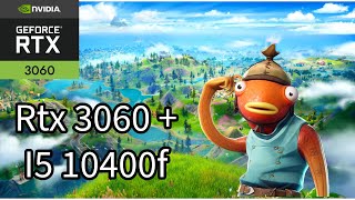 RTX 3060  I5 10400f  Fortnite ARENA Performance Mode 1080p [upl. by Ordnajela]