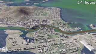 Townsville Storm Surge Simulation [upl. by Ardiek873]